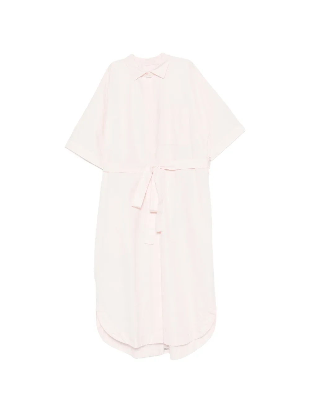 Casey Casey belted button-front dress - Pink