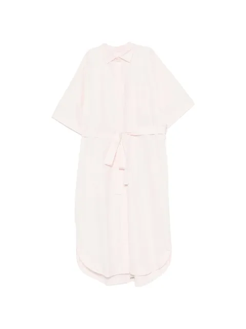 Casey Casey belted button-front dress