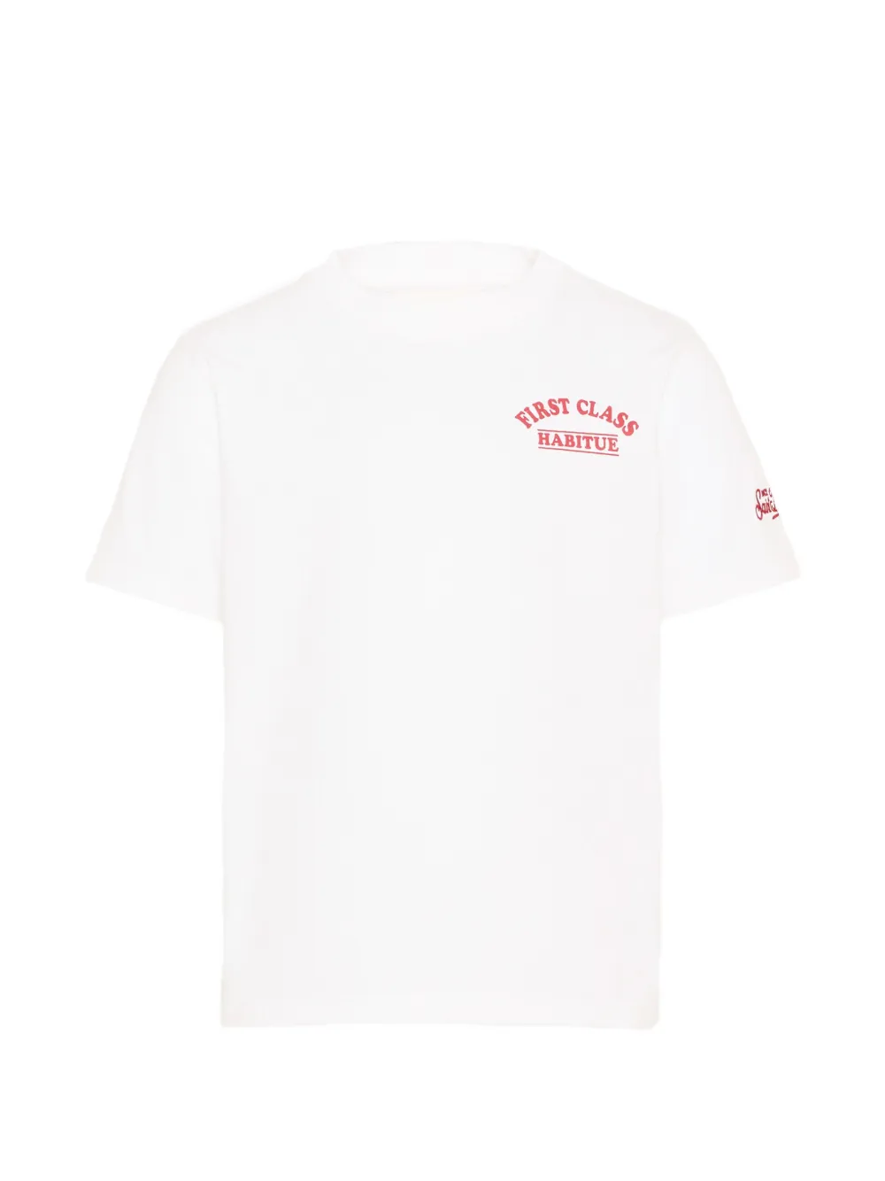 MC2 Saint Barth Kids graphic-print cotton T-shirt - Weiß