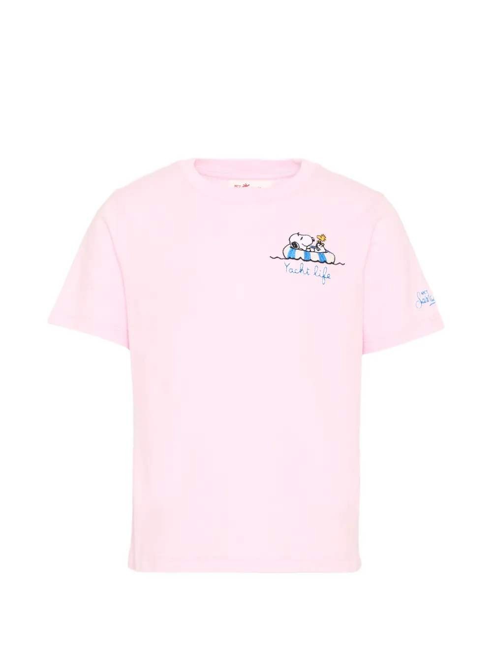 MC2 Saint Barth Kids embroidered short-sleeve T-shirt - Rosa