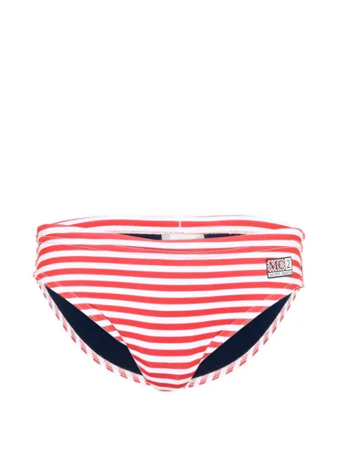 MC2 Saint Barth Kids Costume da bagno a righe