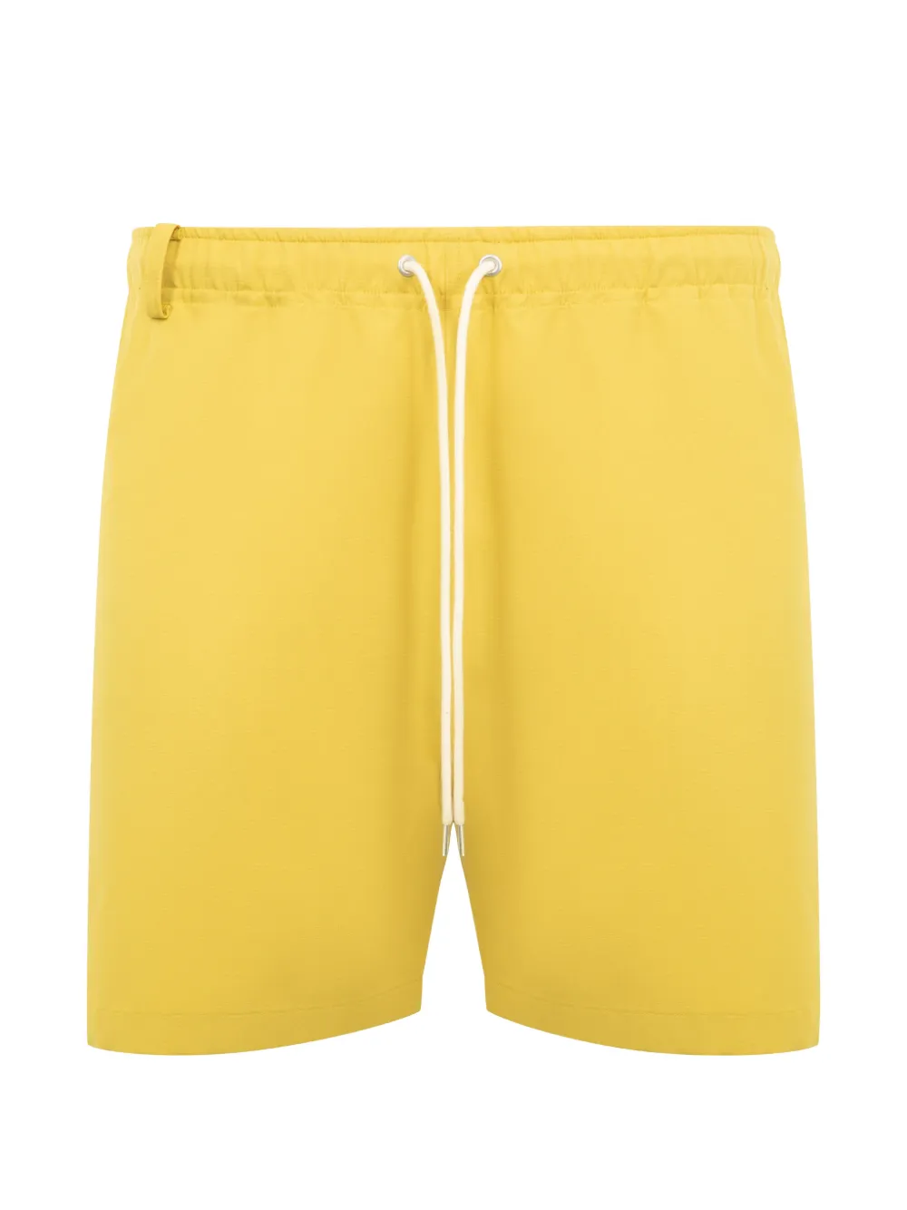 Auralee Elastic-waist Deck Shorts In Yellow