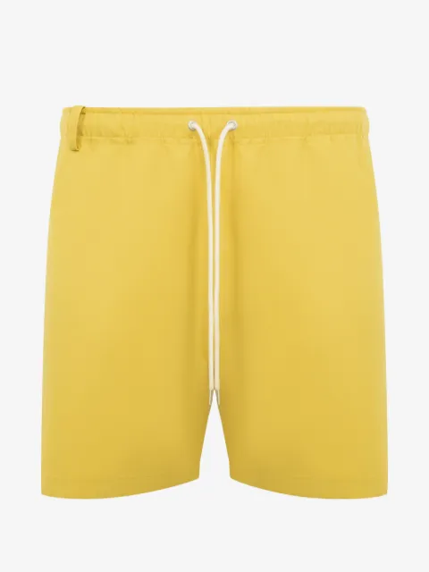 Auralee elastic-waist deck shorts
