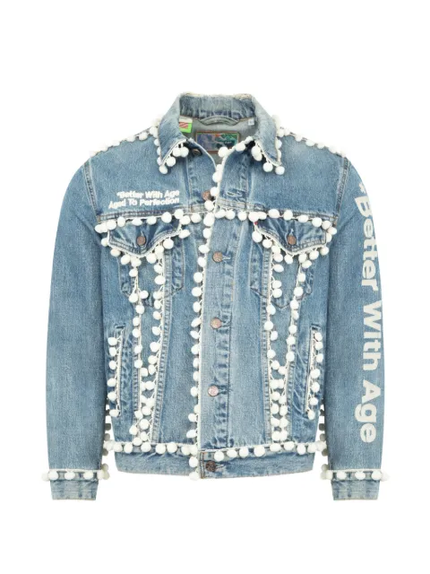 Better with Age  Ballroom pom-pom-embellished jacket