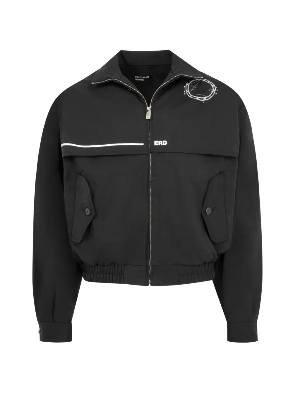 Enfants Riches Déprimés Serge graphic-print track jacket