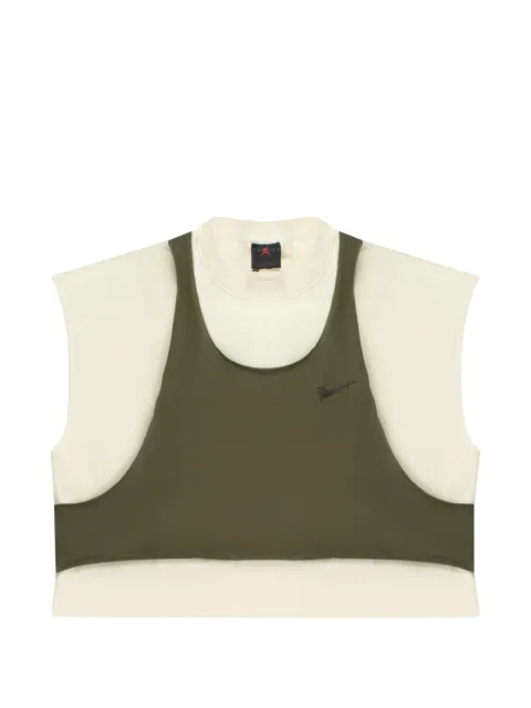 Jordan Teyana Taylor layered T-shirt