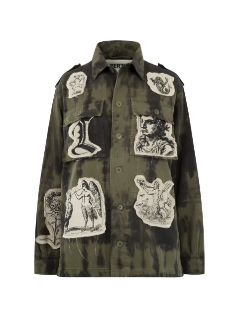 Libertine patch-detail French military jacket