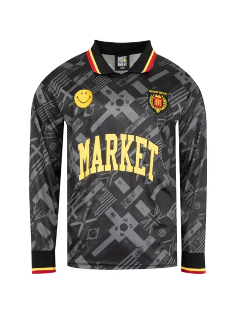 MARKET Smiley International Flags printed T-shirt