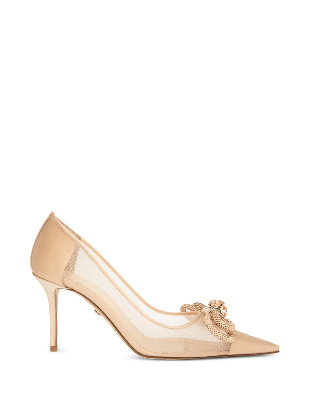 MACH & MACH Double Bow mesh pumps - Oro