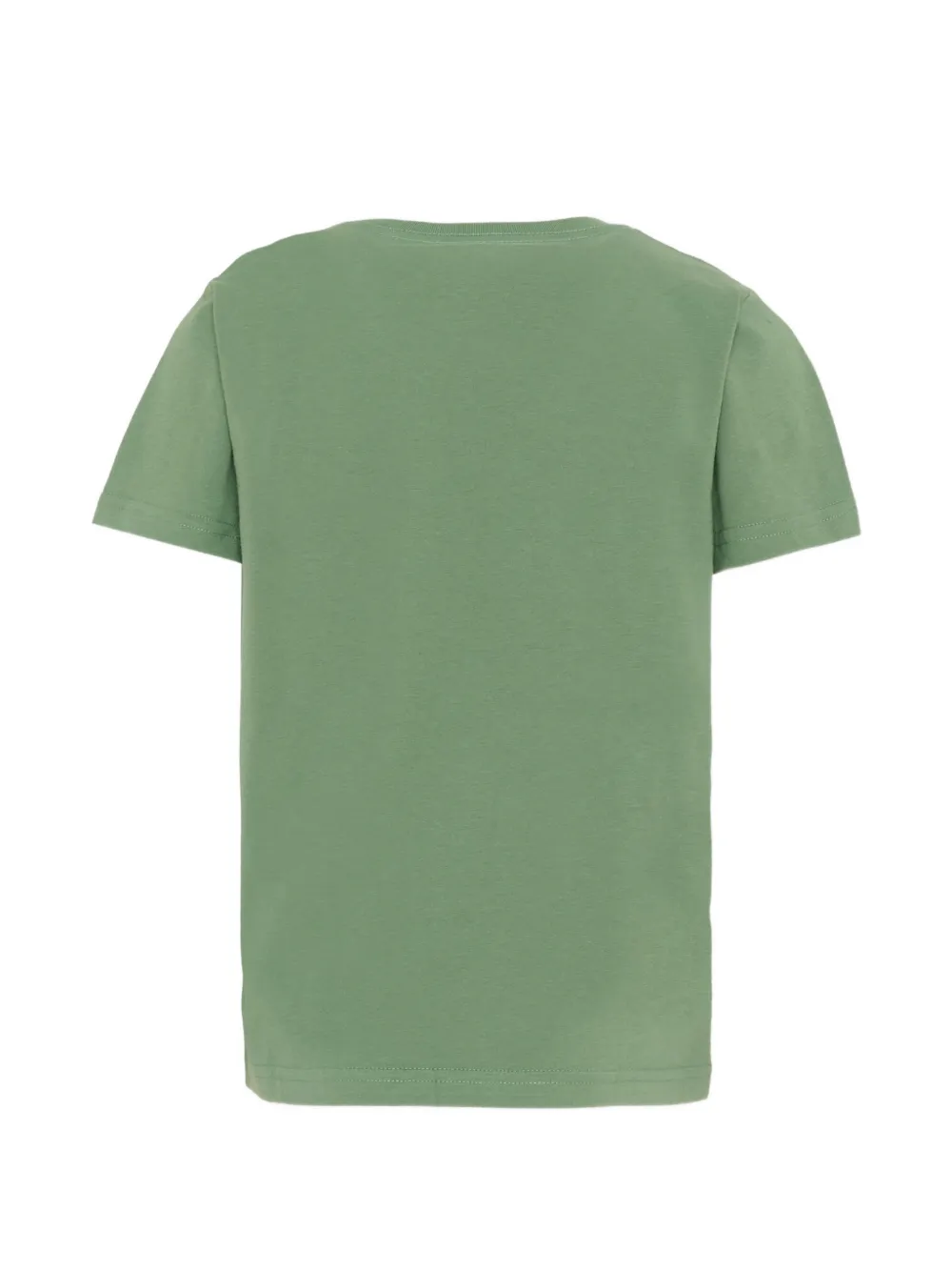 POLO RALPH LAUREN KIDS T-shirt met borstzak en ponypatroon Groen