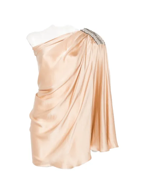 DUNESI Isadora one-shoulder mini dress