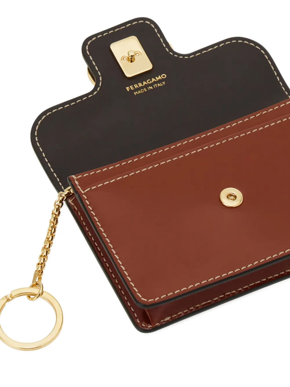 Ferragamo Pasjeshouder Bruin