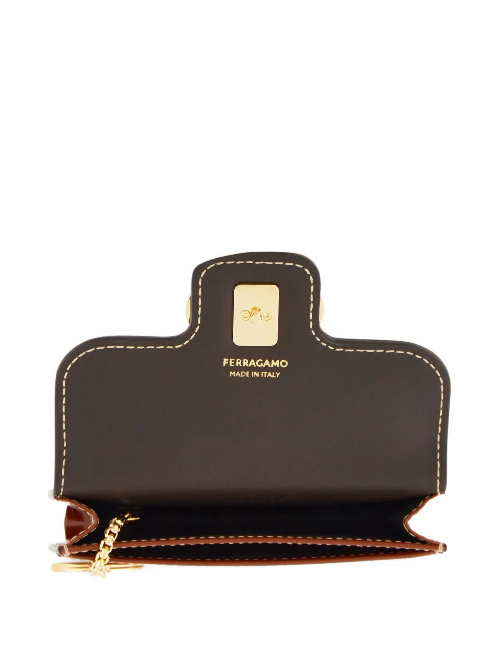 Ferragamo Pasjeshouder Bruin