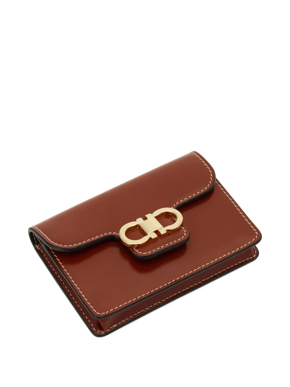 Ferragamo Pasjeshouder Bruin