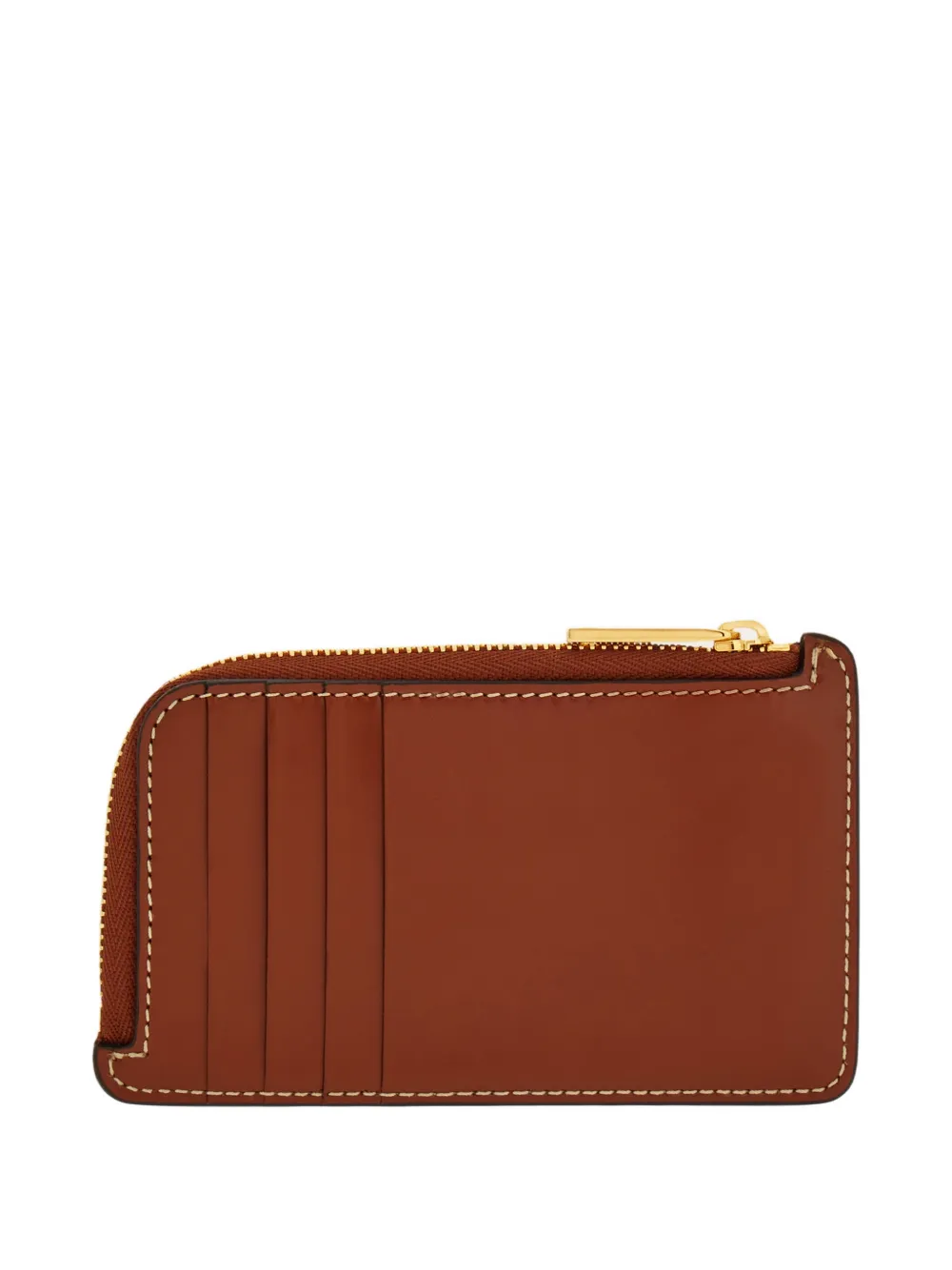 Ferragamo Double Gancini pasjeshouder Bruin