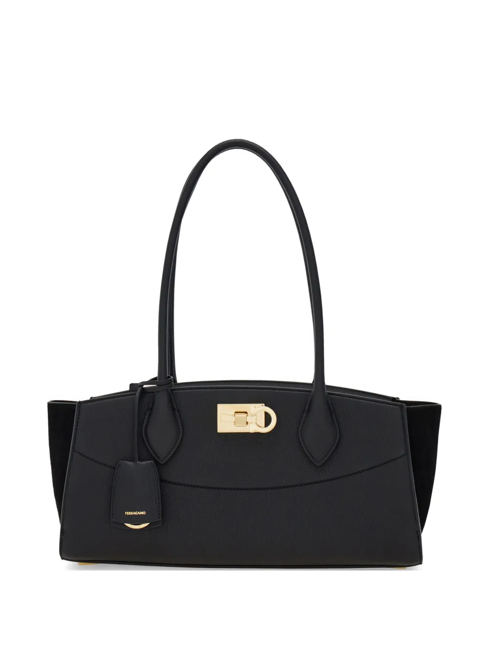 Ferragamo Borsa Studio Soft Bag (M) - Nero
