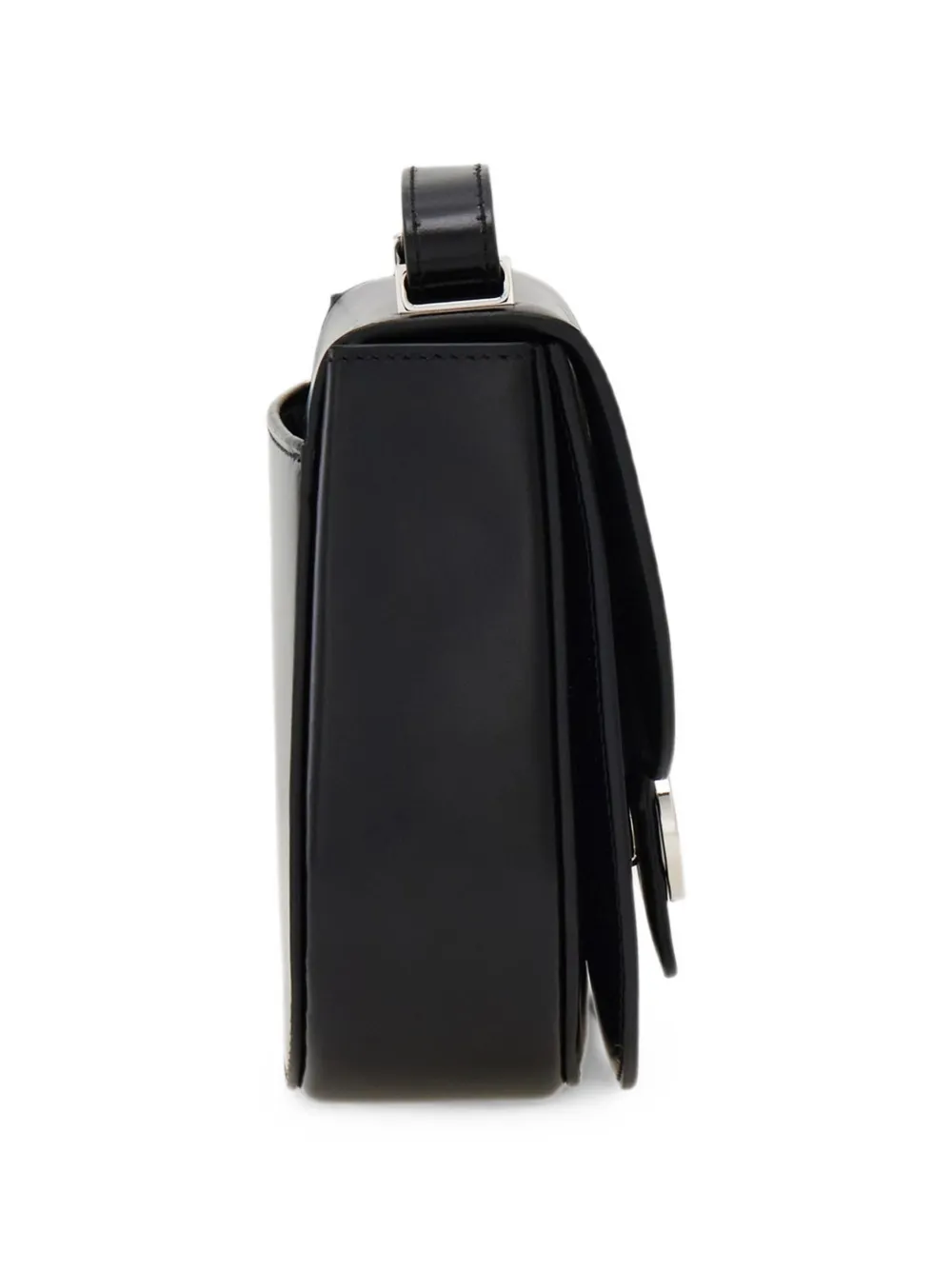 Ferragamo Double Gancini North-south Crossbody Bag (XS) in Black, view 5