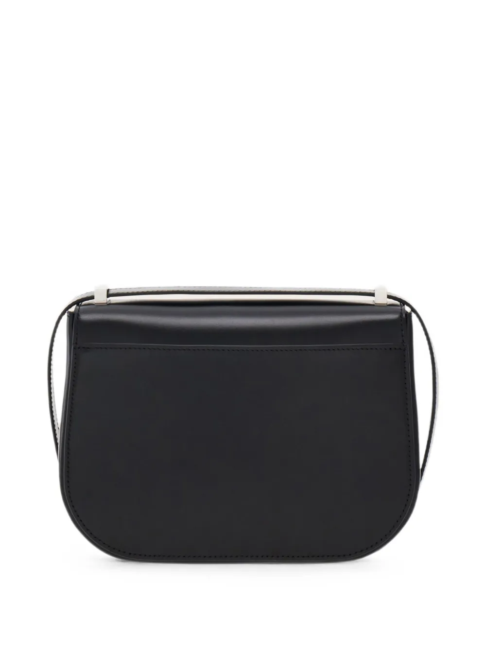 Ferragamo Double Gancini North-south Crossbody Bag (XS) in Black, view 4