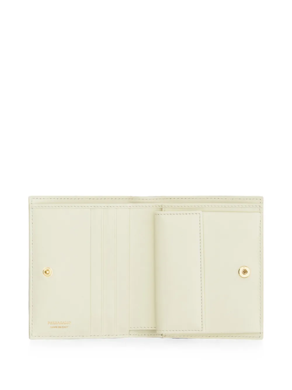 Ferragamo Gancini portemonnee Beige