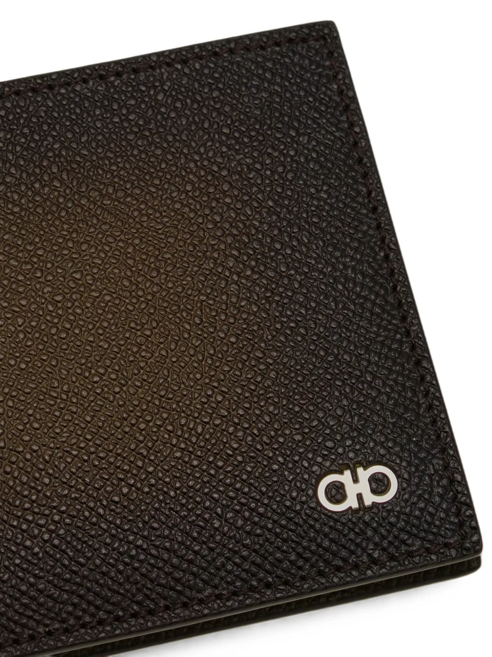 Ferragamo Gancini portemonnee Bruin