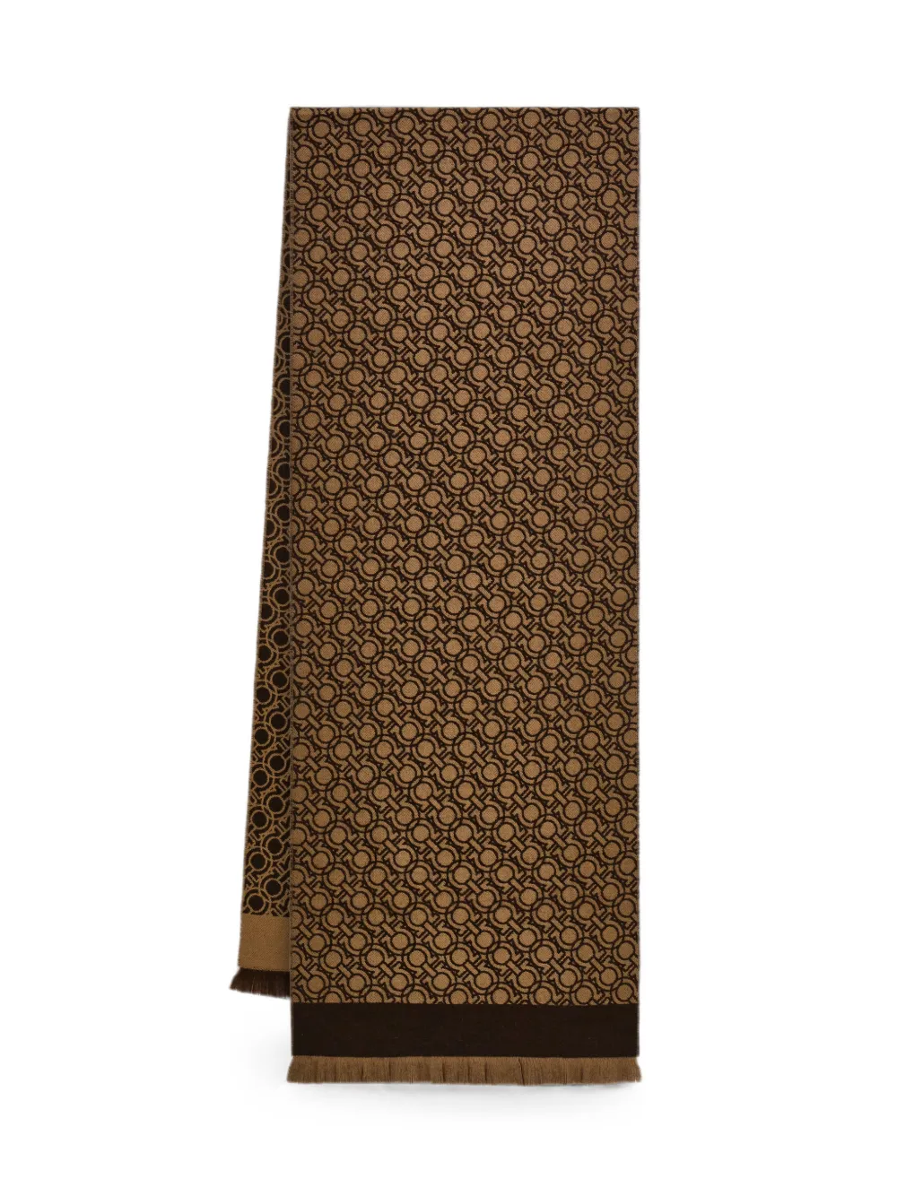 Ferragamo Gancini chain scarf - Toni neutri
