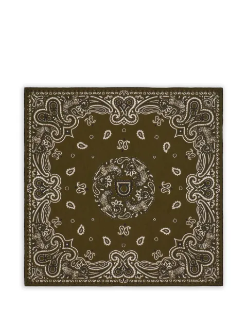 Ferragamo Arabesque-print bandana