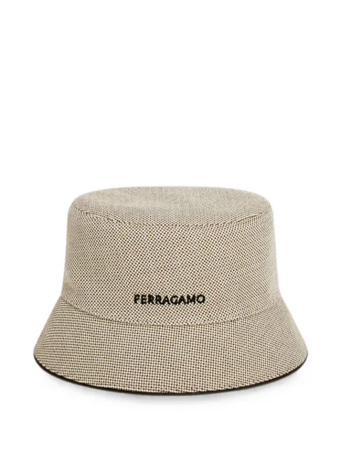 Ferragamo cloche hat