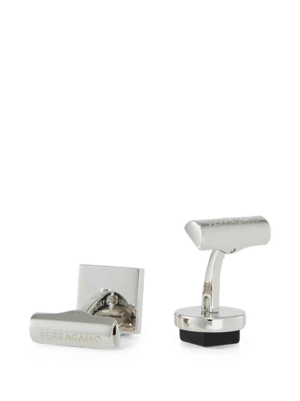 Ferragamo Halfedelsteen manchetknopen Zilver