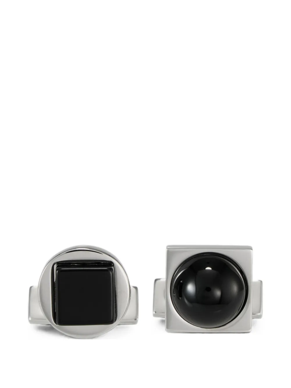Ferragamo semi precious stone cufflinks - Silber
