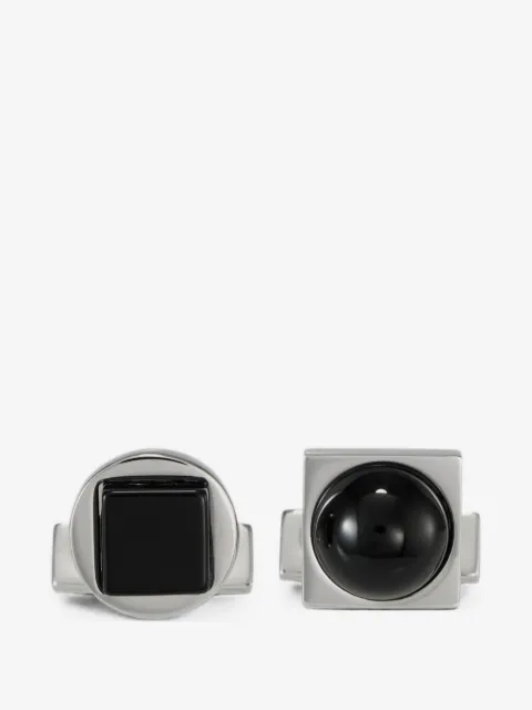 Ferragamo semi precious stone cufflinks