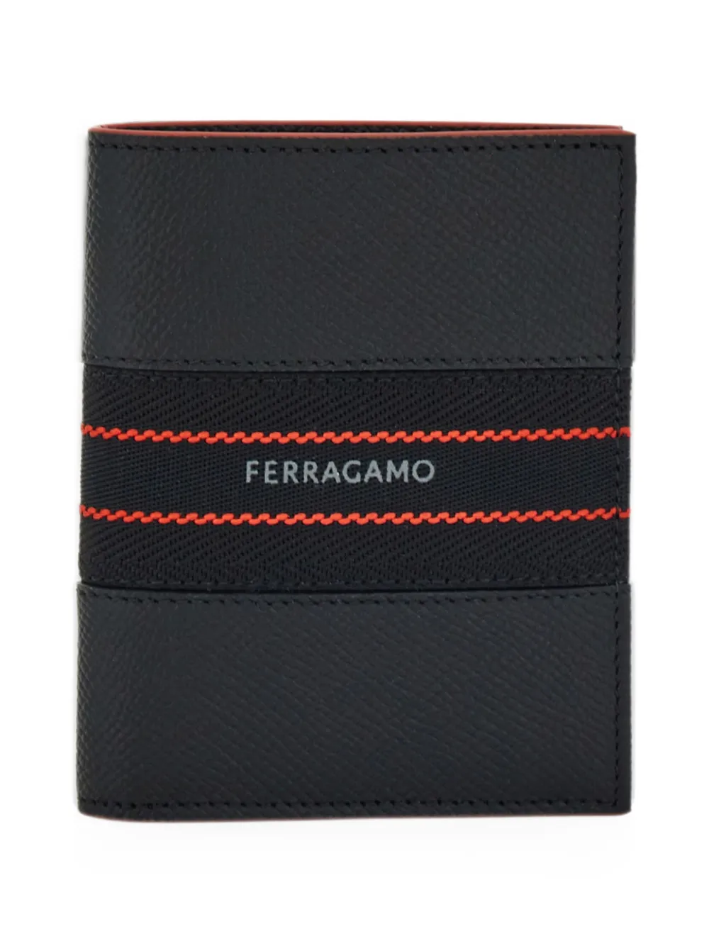 Ferragamo logo-detail credit card holder - Nero