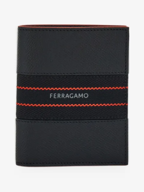 Ferragamo logo-detail credit card holder