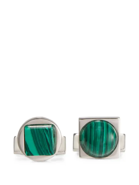 Ferragamo semi precious stone cufflinks
