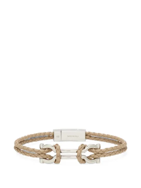 Ferragamo pulsera Gancini doble de 20 cm