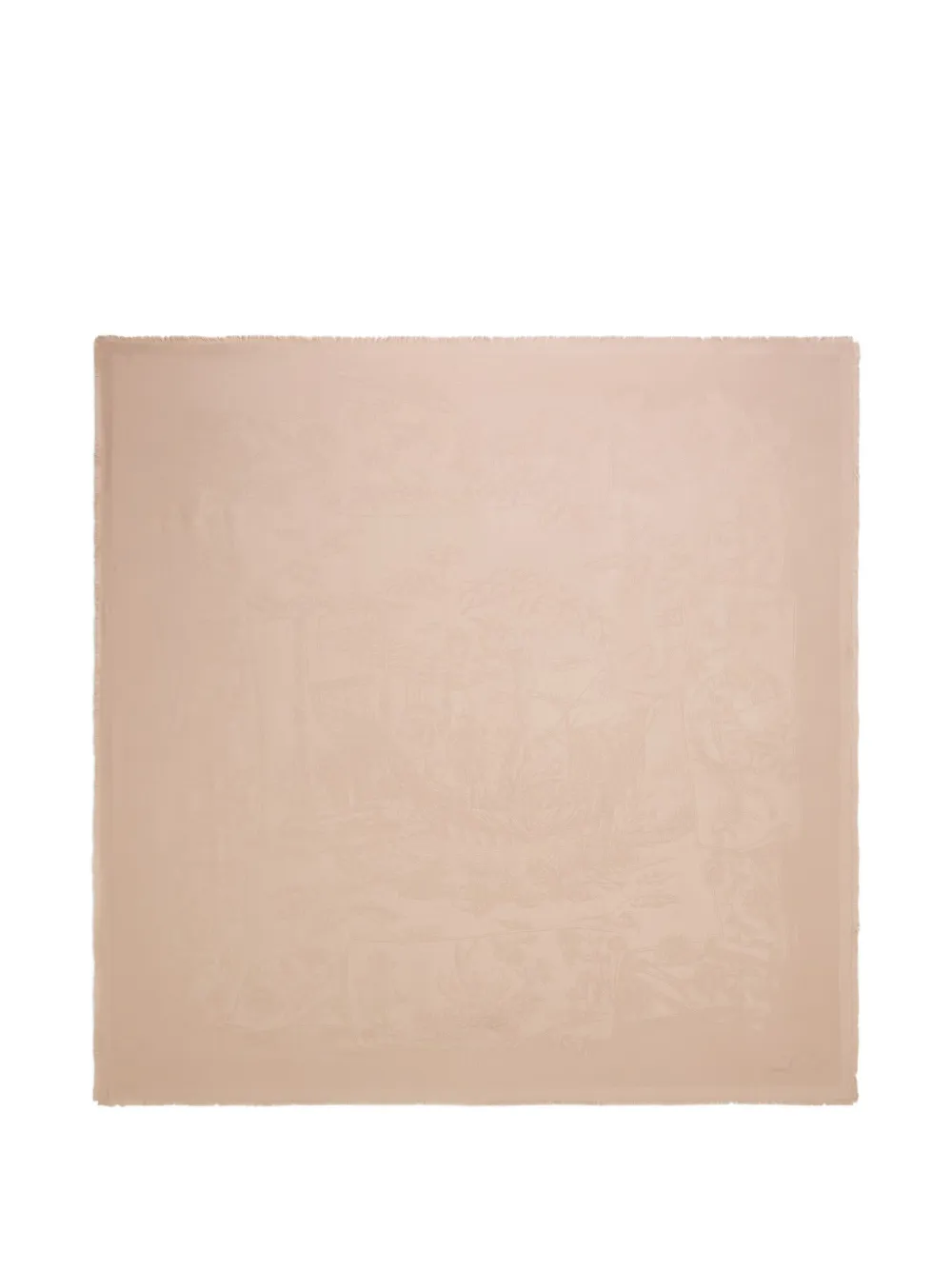 Ferragamo silk jacquard shawl - Rosa