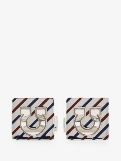 Ferragamo Square Gancini cufflinks