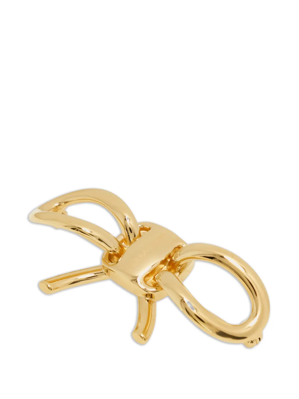  Ferragamo Broche Vara Con Lazo - Dorado 
