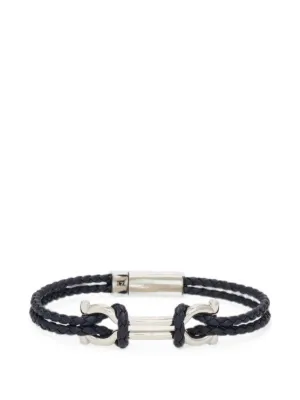 Ferragamo レザー ブレスレット | ブラウン | FARFETCH JP