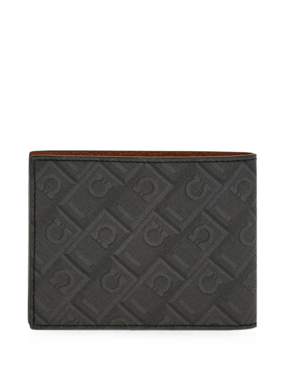 Ferragamo Portemonnee met monogram Grijs