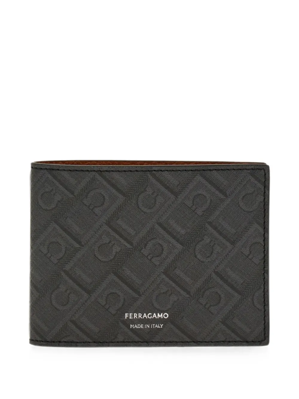 Ferragamo Portafoglio Ferragamo con monogramma - Grigio