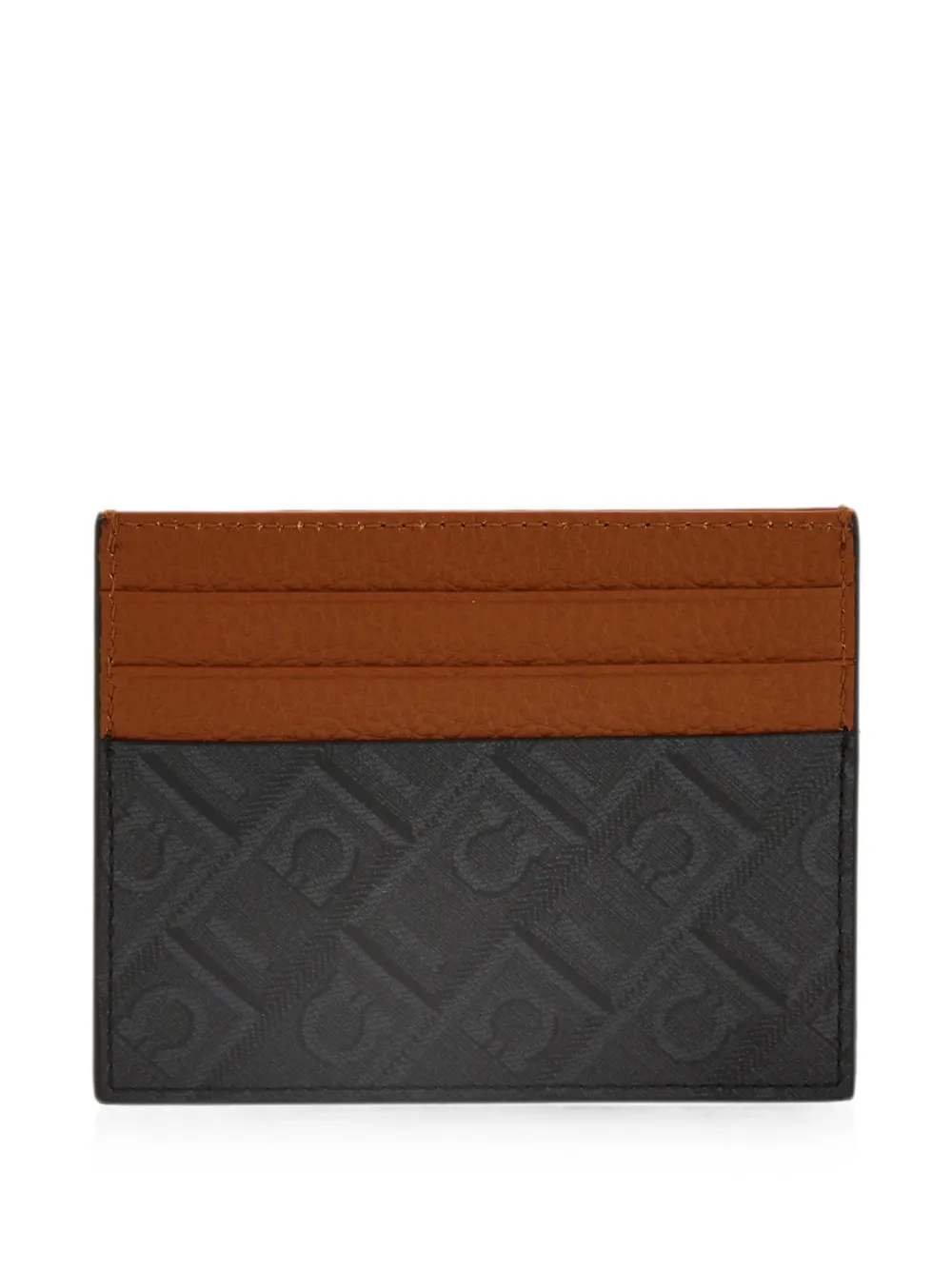 Ferragamo Pasjeshouder met monogram Zwart
