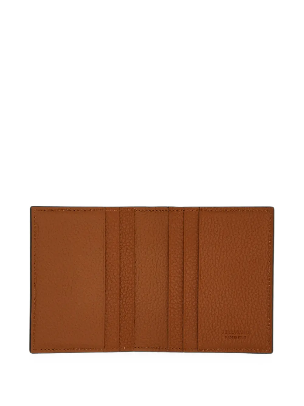 Ferragamo Gancini portemonnee met monogram-patroon Zwart