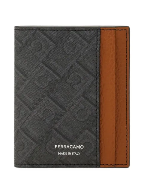 Ferragamo Ferragamo monogram credit card holder