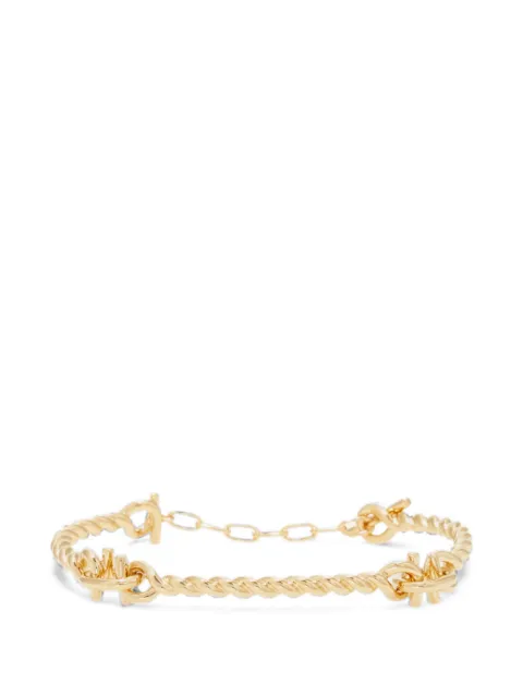Ferragamo Gancini twisted bracelet (S)