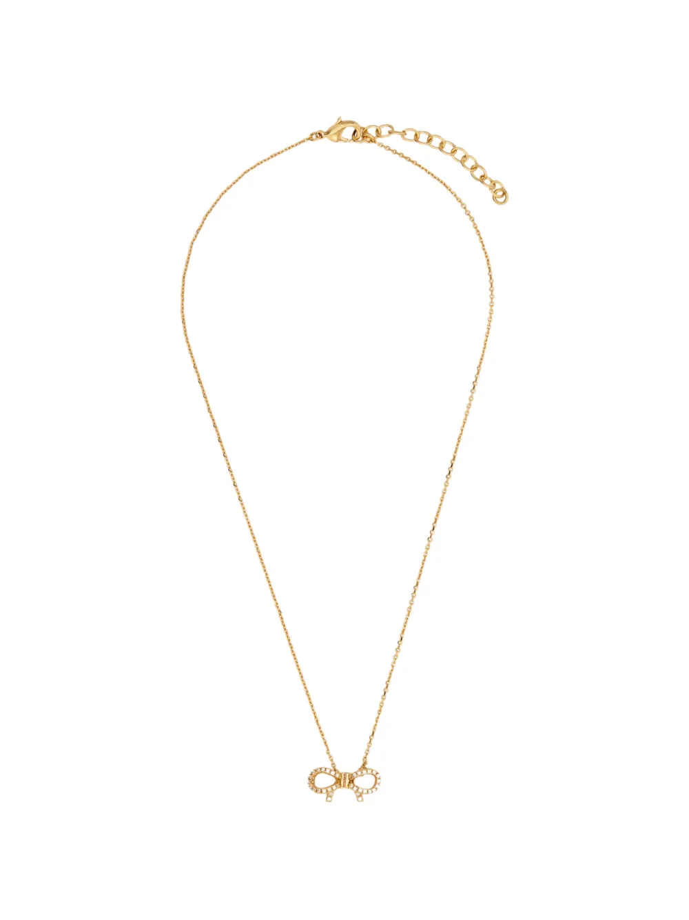 Ferragamo Vara bow pendant necklace - Oro