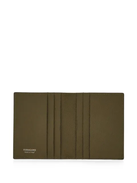 Ferragamo micro Gancini credit card holder
