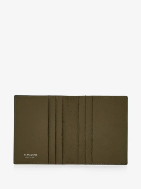 Ferragamo micro Gancini credit card holder