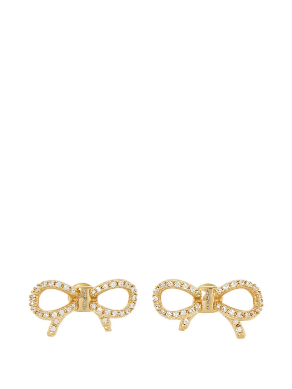 Ferragamo Vara bow earrings - Oro
