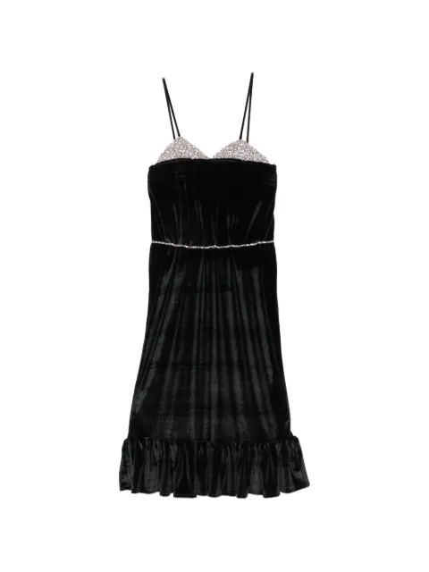DUNESI Lolita crystal-embellished midi dress