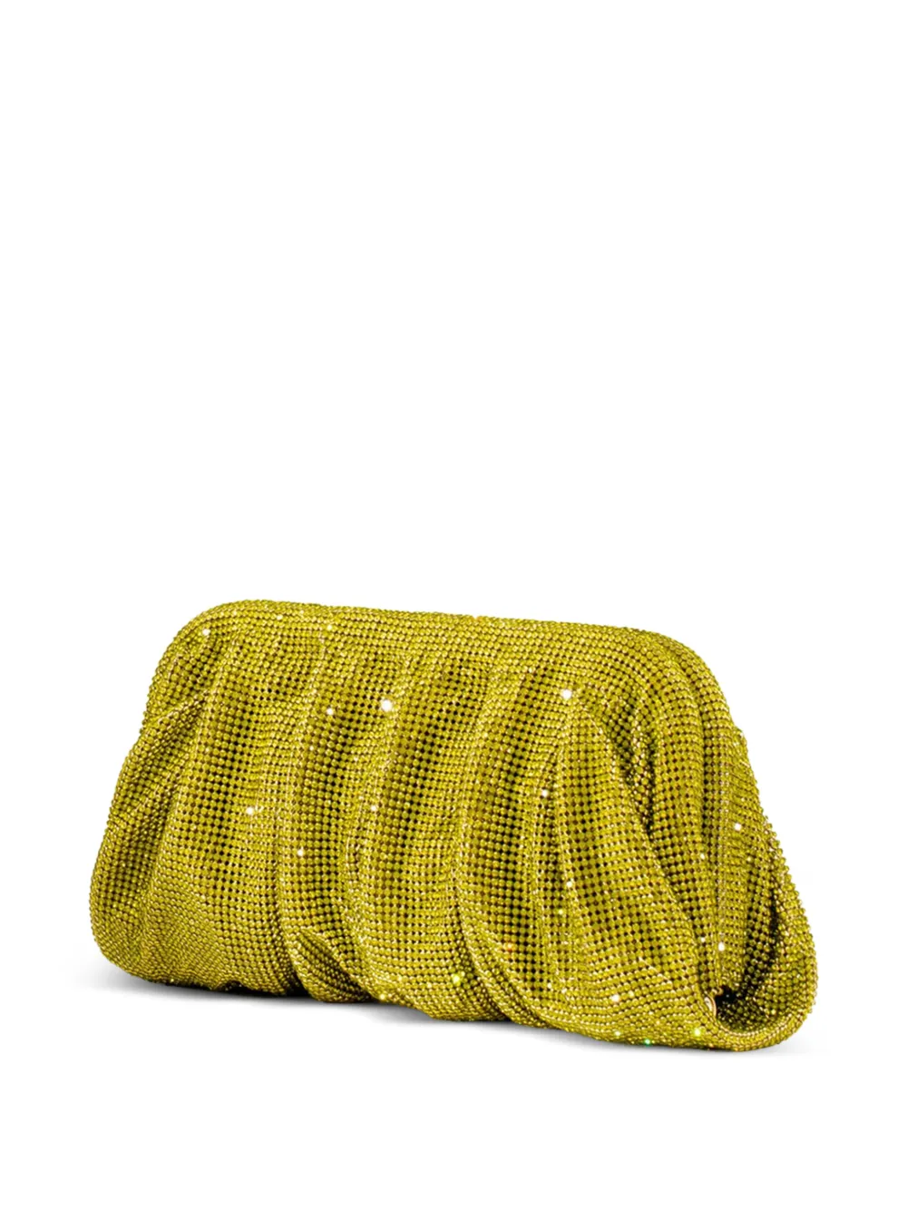 Benedetta Bruzziches Venus La Grande clutch verfraaid met kristal Groen